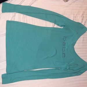 Bebe long sleeve blouse